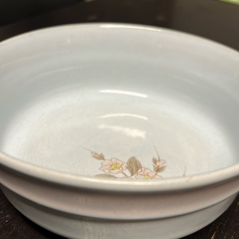 2 Denby Normandy soup/cereal bowls